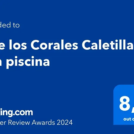 Live Los Corales Caletillas Con Piscina Lägenhet